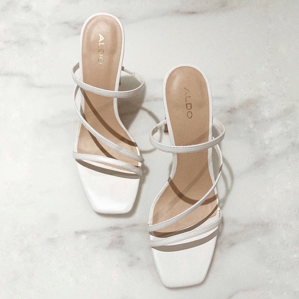 Aldo Nivi Square Toe Strappy Sandals